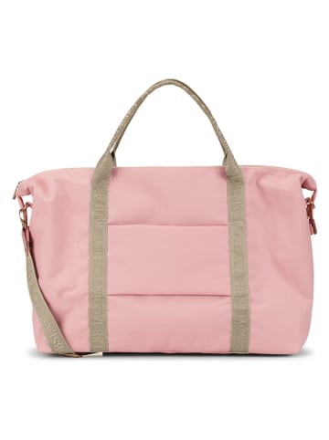 Ilse Jacobsen Shopper bag w kolorze jasnoróżowym - 60 x 38 cm