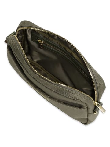 Ilse Jacobsen Schoudertas kaki - (B)28 x (H)23 cm