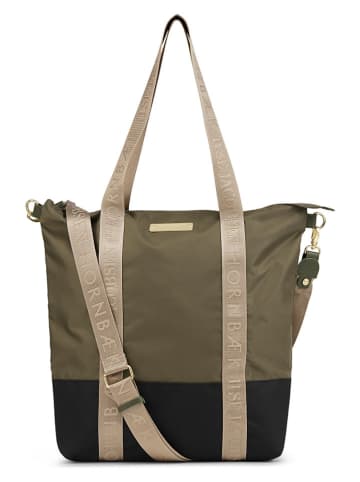 Ilse Jacobsen Shopper in Khaki - (B)42 x (H)45 cm