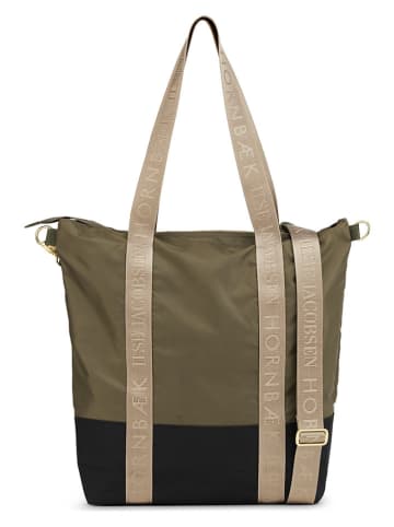 Ilse Jacobsen Shopper in Khaki - (B)42 x (H)45 cm