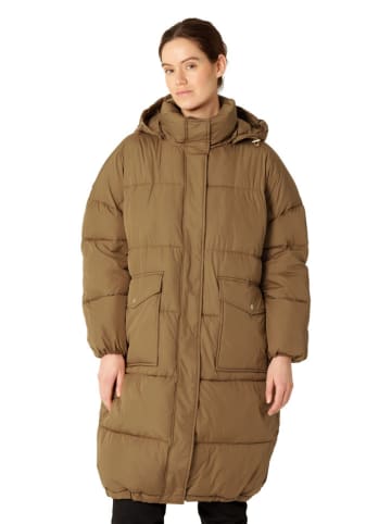 Ilse Jacobsen Steppmantel in Hellbraun