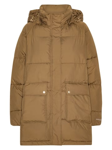 Ilse Jacobsen Steppmantel in Hellbraun