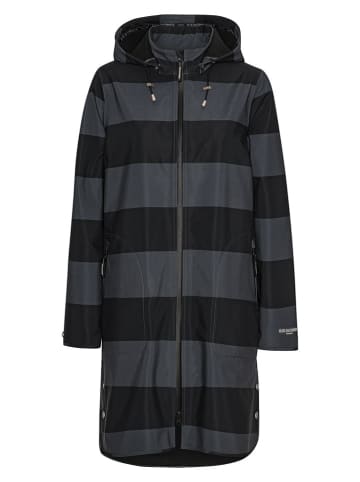 Ilse Jacobsen Regenmantel zwart/grijs