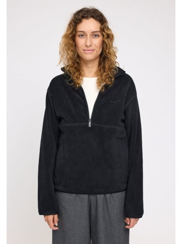 MAZINE Fleecepullover "Nash" in Schwarz