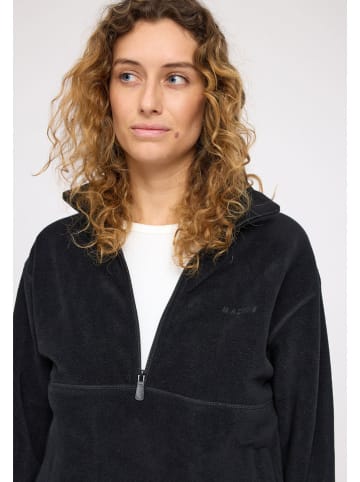 MAZINE Fleece trui "Nash" zwart