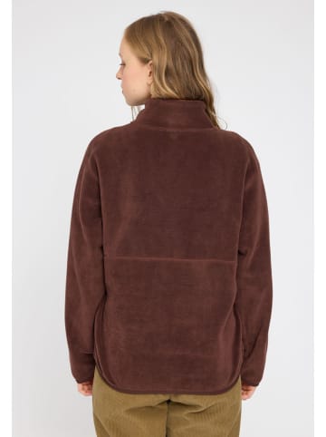 MAZINE Fleece trui "Nash" bruin