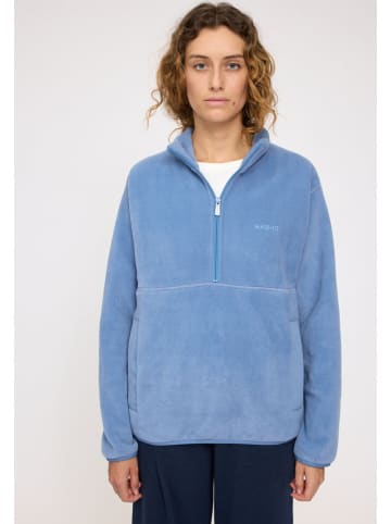 MAZINE Fleecepullover "Nash" in Hellblau