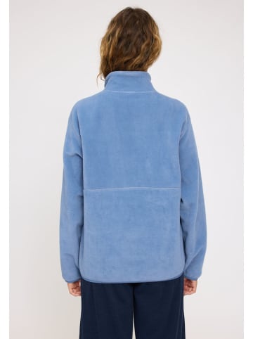 MAZINE Fleecepullover "Nash" in Hellblau