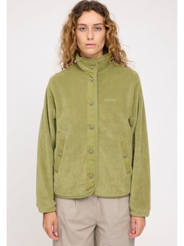 MAZINE Fleece vest "Fleet" olijfgroen