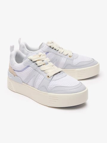 Lacoste Sneakers "L002 223 3 Cfa" in Weiß/ Hellblau
