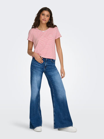 JDY Koszulka "Sissy" w kolorze jasnoróżowym