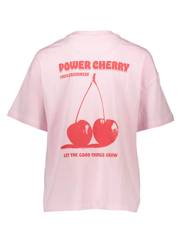 JDY Koszulka "Carla" w kolorze jasnoróżowym