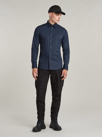 G-Star Blouse - slim fit - donkerblauw