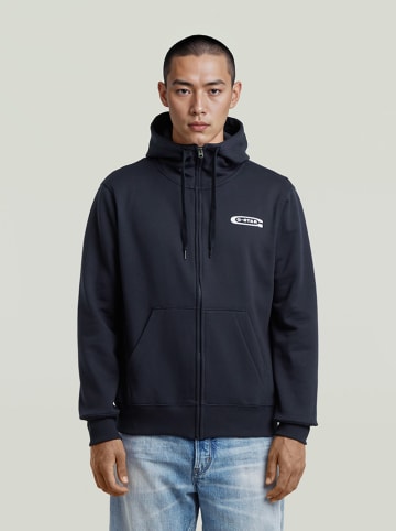 G-Star Sweatvest donkerblauw