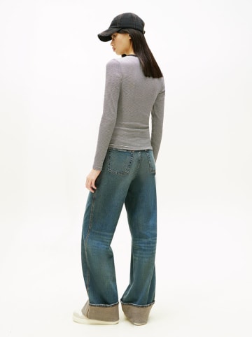 Tommy Hilfiger Koszulka w kolorze czarno-kremowym