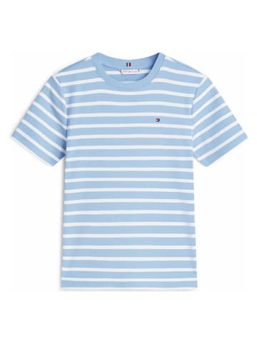 Tommy Hilfiger Shirt lichtblauw/wit