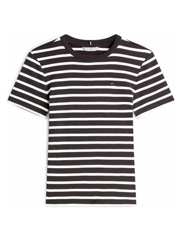 Tommy Hilfiger Shirt in Schwarz/ Creme