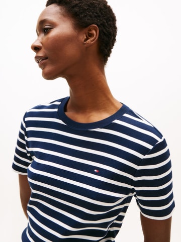 Tommy Hilfiger Shirt donkerblauw/crème