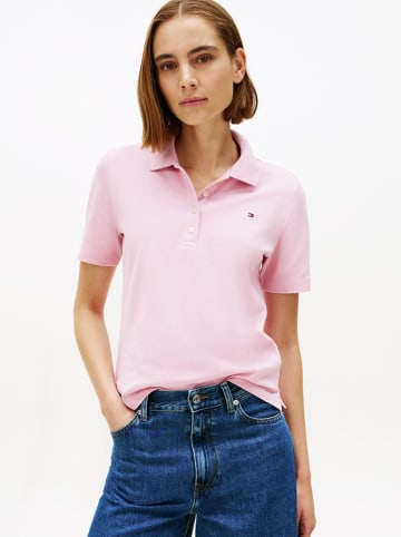 Tommy Hilfiger Koszulka polo w kolorze jasnoróżowym