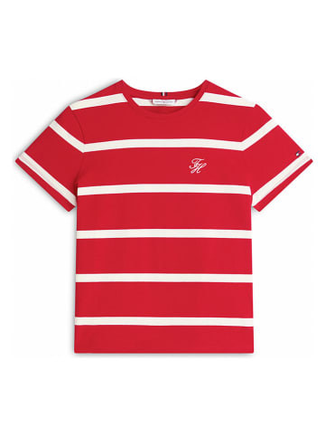 Tommy Hilfiger Koszulka w kolorze czerwono-białym