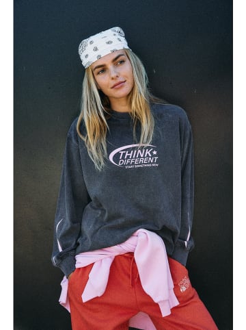 Noisy may Sweatshirt "Polly" in Anthrazit