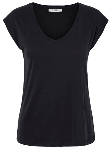 Pieces Shirt "Kamala" in Schwarz