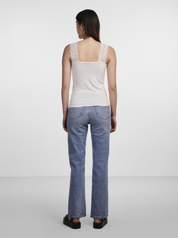 Pieces Top "Barbera" in Weiß