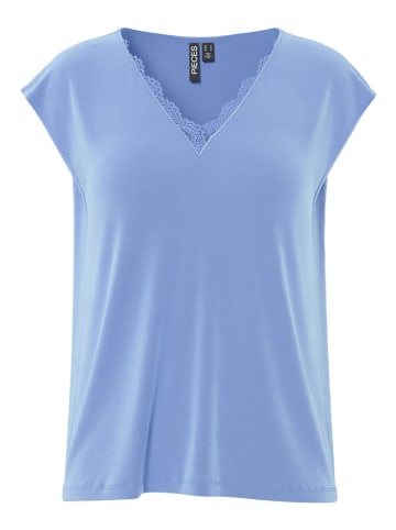 Pieces Shirt "Kamala" in Hellblau