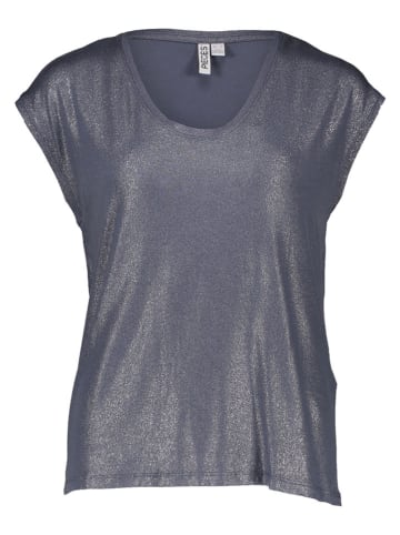 Pieces Shirt donkerblauw