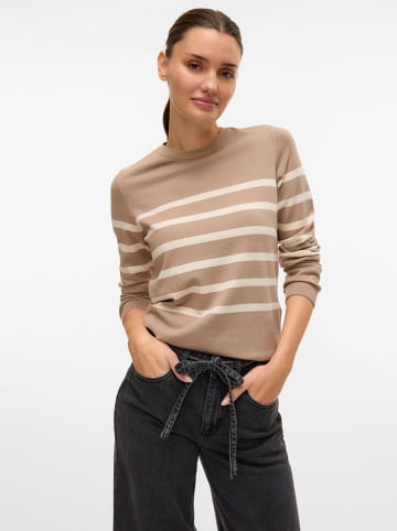 Vero Moda Pullover in Beige/ Creme