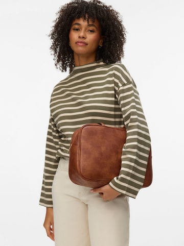 Vero Moda Sweter w kolorze szarobrązowo-beżowym