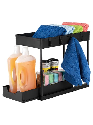 Berlinger Haus Küchenorganizer in Schwarz - (B)40 x (H)33,5 x (T)22 cm