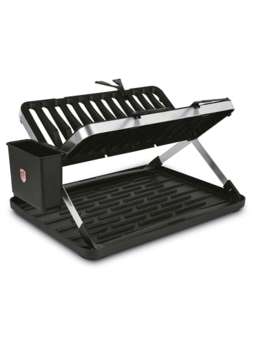 Berlinger Haus Ociekacz "Black Rose" w kolorze czarnym - 48 x 35,4 x 27,2 cm