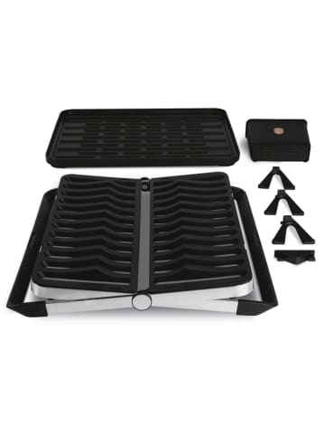 Berlinger Haus Afdruiprek ''Black Rose'' zwart - (B)48 x (H)35,4 x (D)27,2 cm