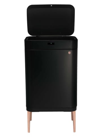 Berlinger Haus Kosz na śmieci w kolorze różowozłoto-czarnym z czujnikiem - 60 l