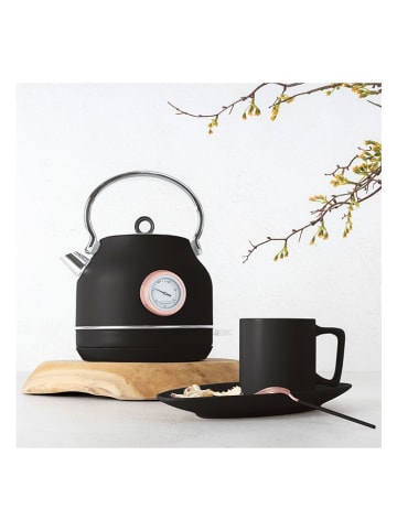 Berlinger Haus Wasserkocher in Schwarz/ Roségold - 1,7 l