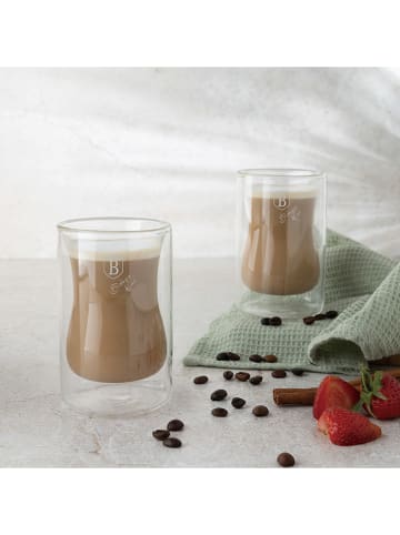 Berlinger Haus 2-delige set: koffieglazen transparant - 270 ml