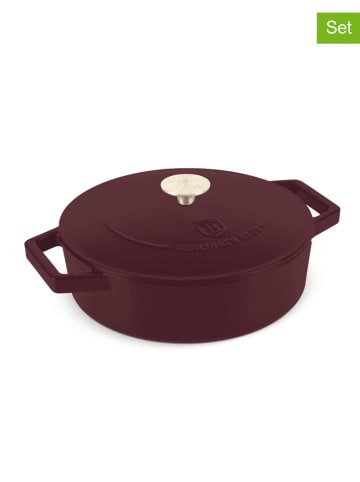 Berlinger Haus 2-delige set: gietijzeren pan "Cast Iron - Leonardo Collection" - Ø 26 cm