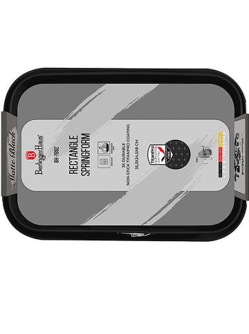 Berlinger Haus Springvorm zwart - (B)39 x (H)7,5 x (D)27 cm