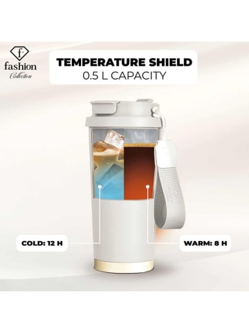 Berlinger Haus Thermobecher in Creme - 500 ml