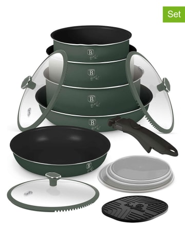 Berlinger Haus 13-delige kookgereiset "Matte Green Collection" groen