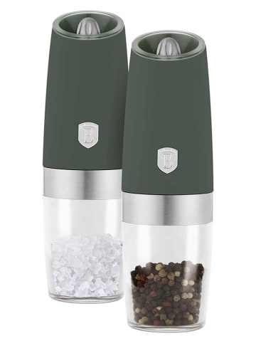 Berlinger Haus 2-delige set: zout- & pepermolen groen