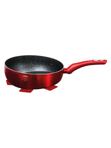 Berlinger Haus Wende-Bratpfanne ''Metallic Line'' in Rot - Ø 26 cm