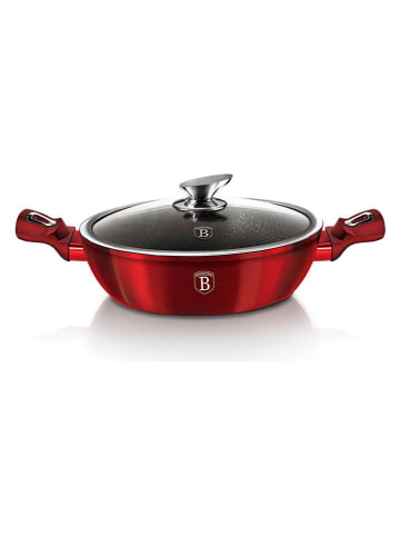 Berlinger Haus 2-częściowy zestaw "Metallic Line" w kolorze bordowym - Ø 32 cm