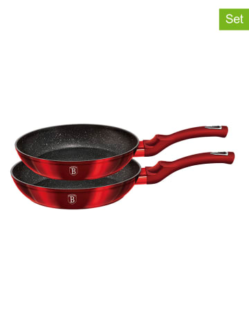 Berlinger Haus Patelnie (2 szt.) "Metallic Line" w kolorze czerwonym