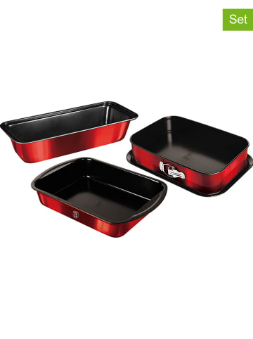 Berlinger Haus 3-delige bak- & ovenvormenset rood