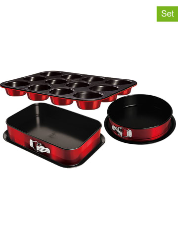 Berlinger Haus 3tlg. Backformen-Set in Rot