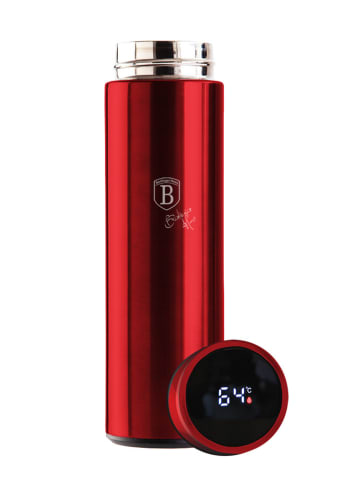 Berlinger Haus Isolierflasche "Metallic Line" in Rot - 450 ml