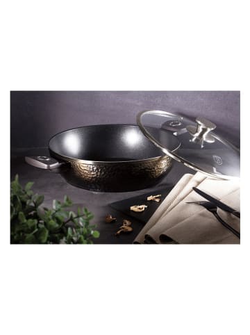 Berlinger Haus 2-delige set: serveerpan "Primal Gloss Collection" zwart - Ø 28 cm