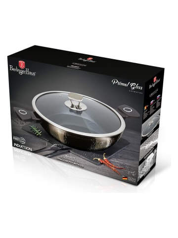 Berlinger Haus 2-delige set: serveerpan "Primal Gloss Collection" zwart - Ø 28 cm